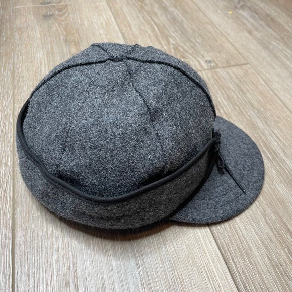 Stormy Kromer Original Gore-Tex Hat Size 7 1/8 Wool Blend Waterproof - Picture 2 of 8